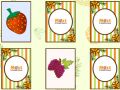 Gioco Memoria dei Frutti in linea