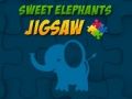 Gioco Puzzle degli Elefanti Dolci in linea