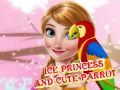 Gioco Principessa di Ghiaccio e Carino Pappagallo in linea