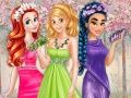 Gioco Colori degli abiti da principessa di primavera in linea