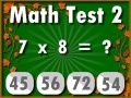Gioco Test di Matematica 2 in linea