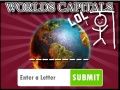 Gioco L'impiccato: Capitali in linea Gioco L'impiccato: Capitali in linea