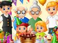 Gioco Buon Compleanno con la Famiglia in linea