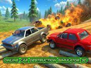 Gioco Simulatore di distruzione delle auto online 3D in linea