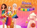 Gioco Colorazione di Outfit Disney in linea