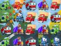 Gioco Camion cartoon Match 3 in linea