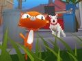 Gioco Gatto Corridore in linea