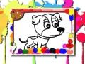 Gioco Libro da colorare cani in linea