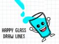 Gioco Bicchiere Felice: Disegna Linee in linea
