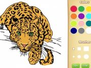 Gioco Libro da colorare di animali realistici per bambini in linea
