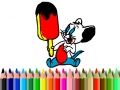 Gioco Torna a Scuola: Colorazione del Topo in linea