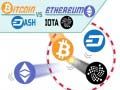 Gioco Bitcoin contro Ethereum in linea