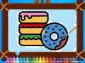 Gioco Pasticceria da Colorare per Bambini in linea