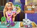 Gioco Lavaggio Piatti Goldie in linea