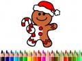 Gioco Tornare a Scuola: Colorare Biscotti di Natale in linea