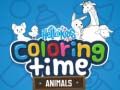 Gioco Ciao Bambini! È Tempo di Colorare gli Animali in linea