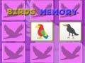 Gioco Memoria Bambini con Uccelli in linea