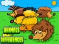Gioco Differenze tra Animali in linea