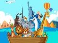 Gioco Amici Pazzi Viaggiano per il Mondo: Puzzle in linea