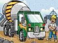 Gioco Puzzle dei Camion da Costruzione in linea