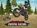 Gioco Corsa di Enduro in Moto da Cross in linea Gioco Corsa di Enduro in Moto da Cross in linea
