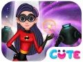 Gioco Servizio Fotografico di Moda della Supereroina Viola in linea