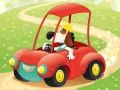 Gioco Differenze nel Giro degli Animali Divertenti in linea