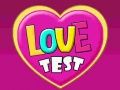 Gioco Test dell'amore in linea