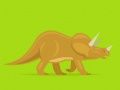 Gioco Colorazione dei dinosauri carini in linea
