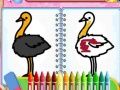 Gioco Gioco di Colorare Uccelli in linea