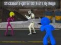 Gioco Stickman Fighter 3D: Pugno di Rabbia in linea