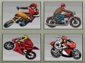 Gioco Memoria Moto da Corsa in linea