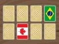 Gioco Memoria delle Bandere del Mondo in linea