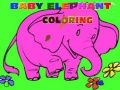 Gioco Colora l'Elefante Baby in linea Gioco Colora l'Elefante Baby in linea