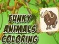 Gioco Colorazione Animali Funky in linea
