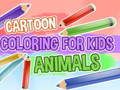 Gioco Colorazione Cartoon per Bambini Animali in linea