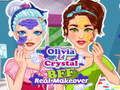 Gioco Crystal e Olivia: Vero Makeover da Migliori Amiche in linea