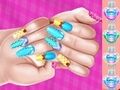 Gioco Nail Art DIY con tema della principessa Elsa in linea