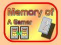 Gioco Memoria di un Giocatore in linea