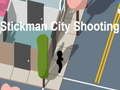 Gioco Sparatutto nella città Stickman in linea