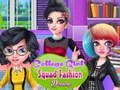Gioco Moda Universitaria: Dress Up del Gruppo di Ragazze in linea Gioco Moda Universitaria: Dress Up del Gruppo di Ragazze in linea