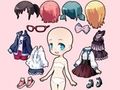 Gioco Bambola Principessa Chibi Anime in linea Gioco Bambola Principessa Chibi Anime in linea