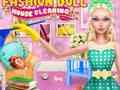 Gioco Pulizia della Casa delle Bambole di Moda in linea