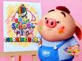Gioco Torna a scuola: libro da colorare maialino in linea