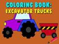 Gioco Libro da Colorare: Escavatori in linea