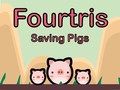 Gioco Fourtris: Salvataggio dei Maiali in linea