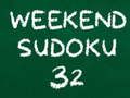 Gioco Sudoku del Fine Settimana 32 in linea Gioco Sudoku del Fine Settimana 32 in linea