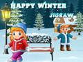 Gioco Puzzle Invernale Felice in linea