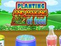 Gioco Piantare e Preparare Cibo in linea Gioco Piantare e Preparare Cibo in linea