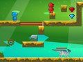 Gioco Fuoco e Acqua nel Mondo dei Dinosauri in linea